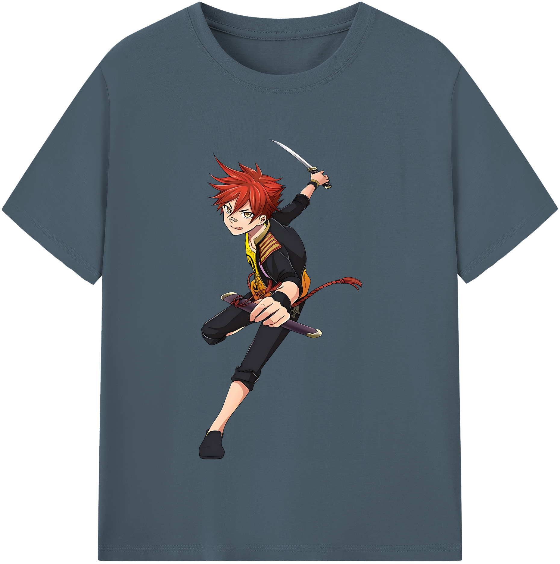 （画像用） 刀剣乱舞 Touken Ranbu 綿100％半袖Tシャツ（フロントプリント）
